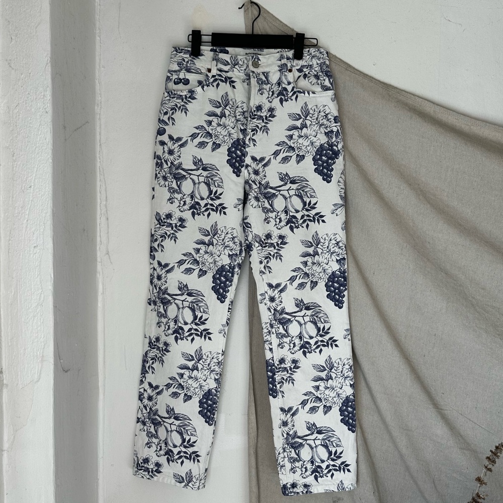 Reformation Floral Patterned Jeans - Women’s Size 27
